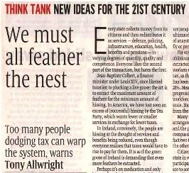 Sunday Times Think Tank